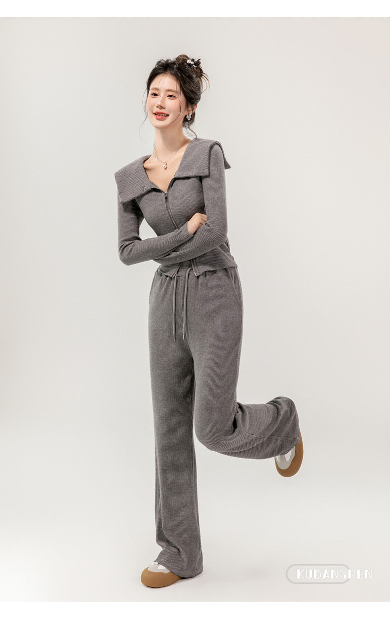 Maya Comfortable Winter Premium Trackset - Dark Grey