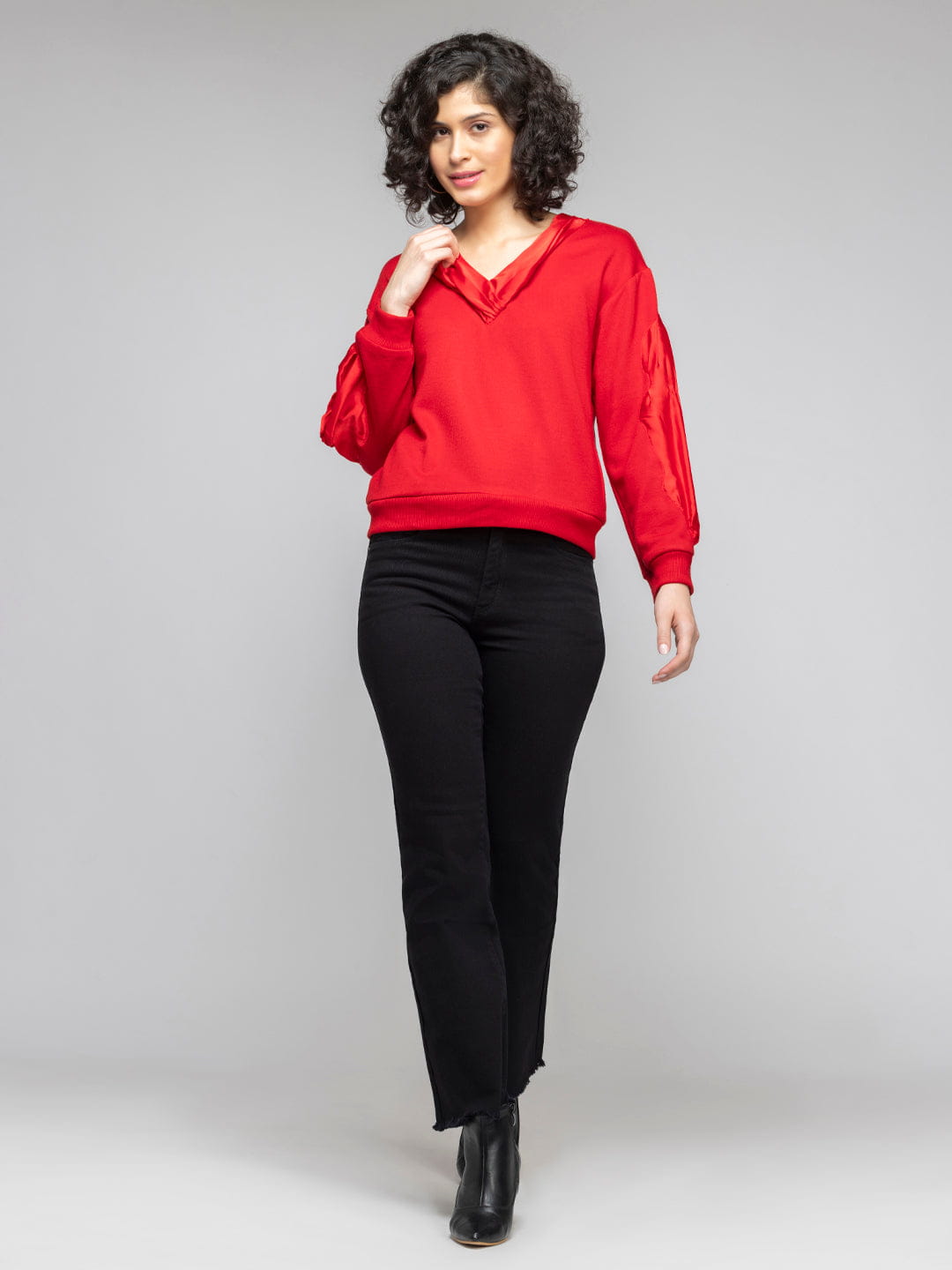 Passione V neck Sweatshirt