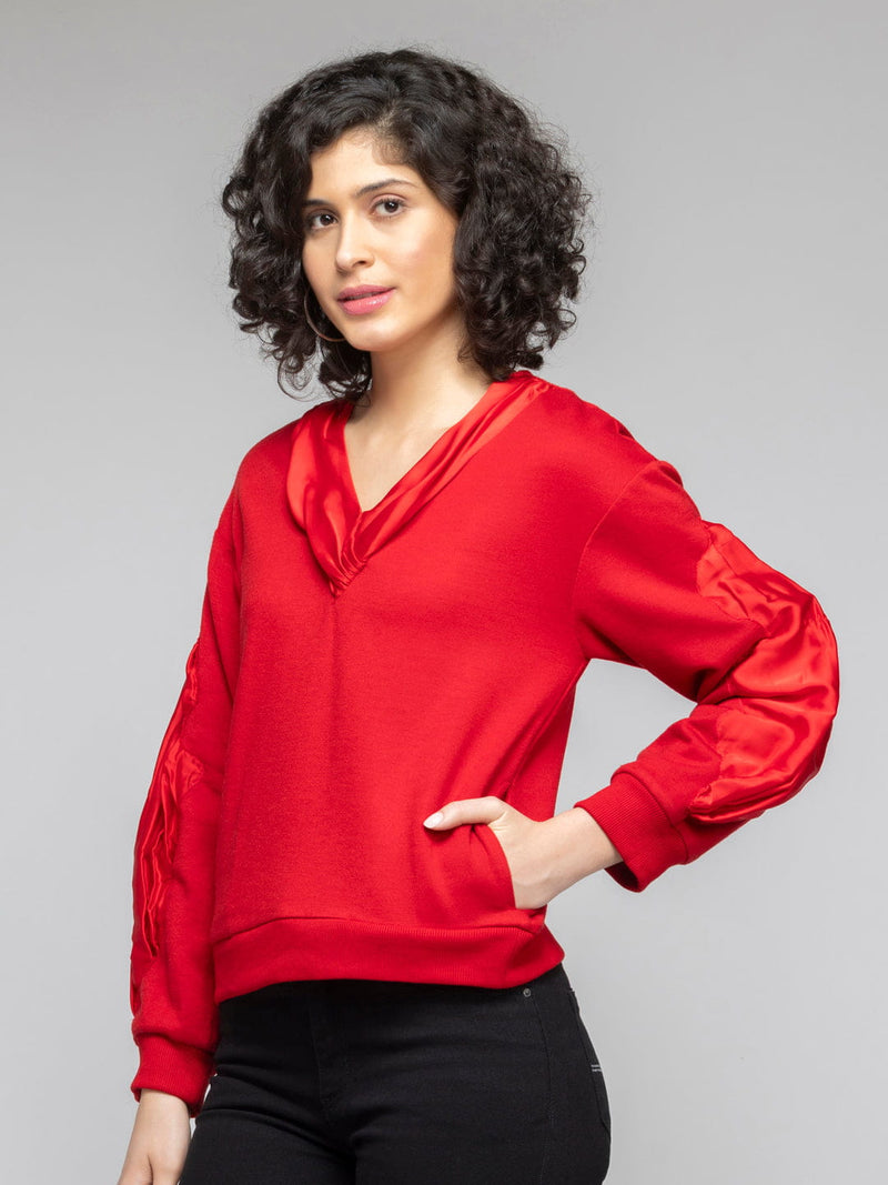Passione V neck Sweatshirt