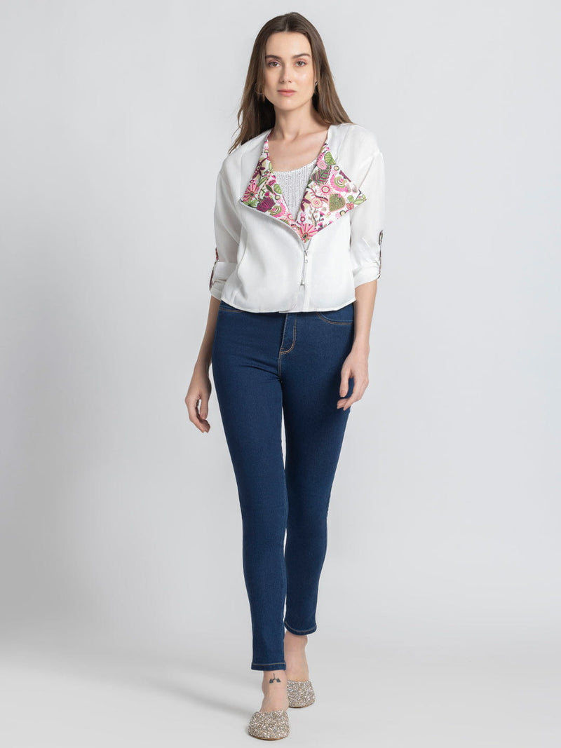 Olivia Zip up Top