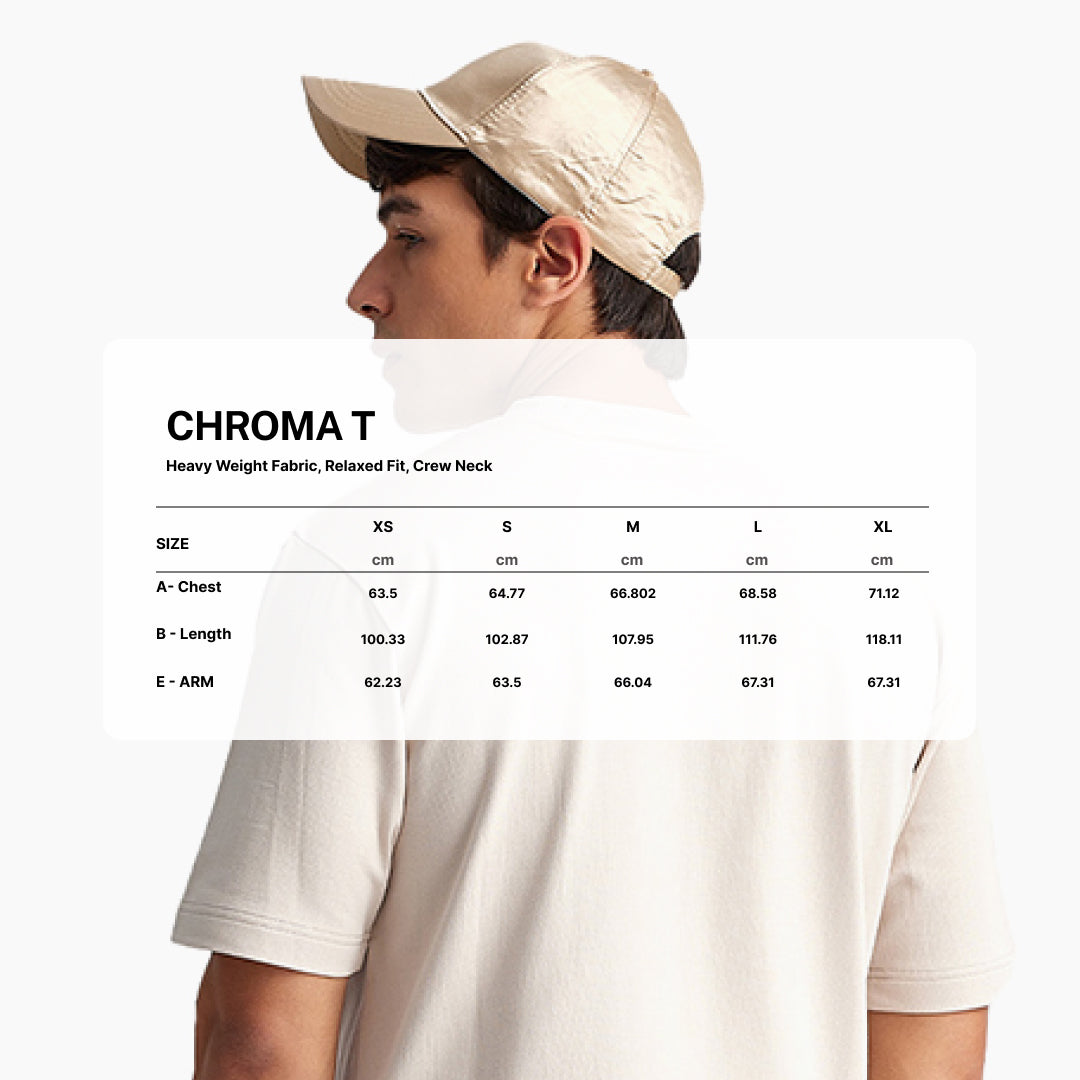 Size chart - Ludic|Men's Topwear Oversized
