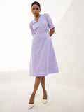 Thistle A-Line Dress-Purple