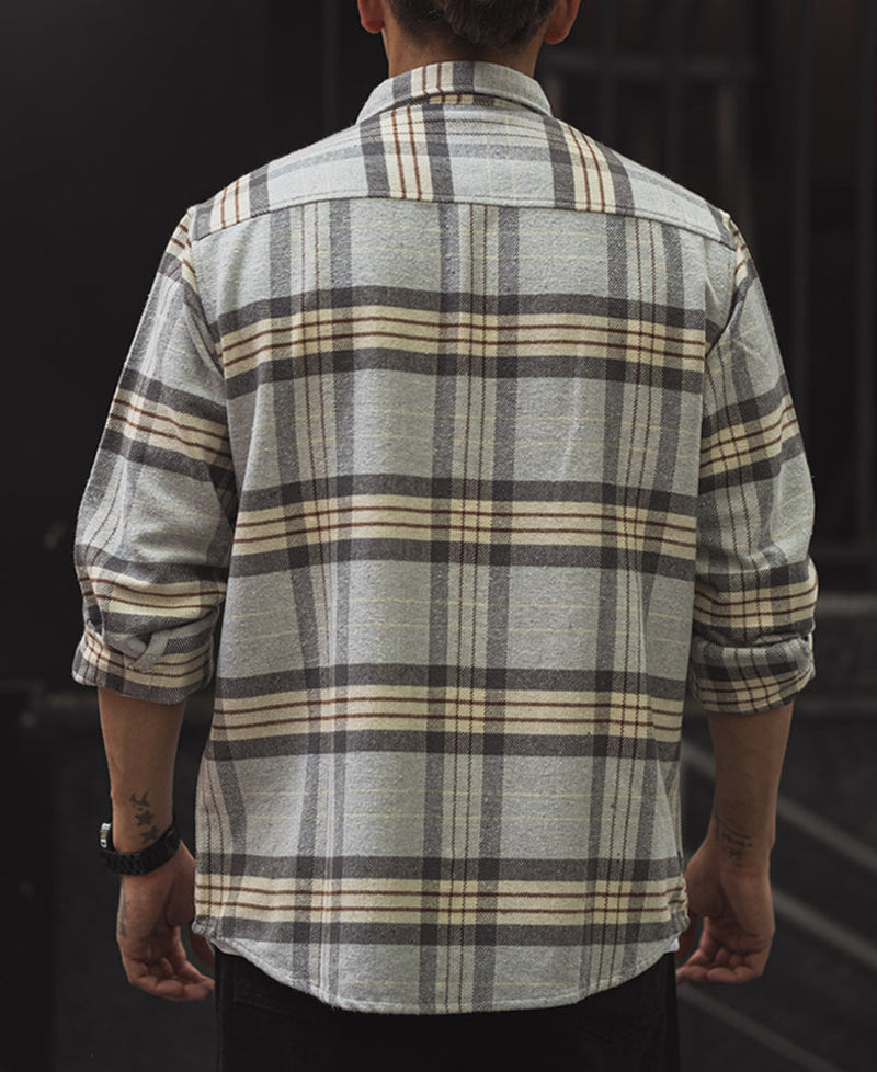Multi Colour Checks Regular Fit Full Sleevesãƒæ’Ã¢Â‚¬Å¡Ãƒâ€Šã‚Â Overshirt
