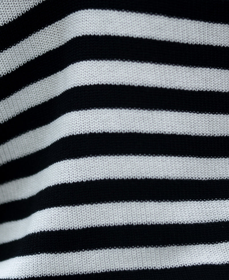 Black And White Stripe T-Shirt