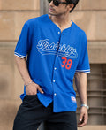 Royal Mesh Texture Printed T-Shirt