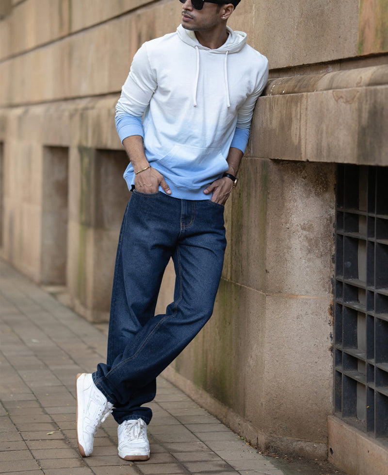 Blue Ombre Hoodie