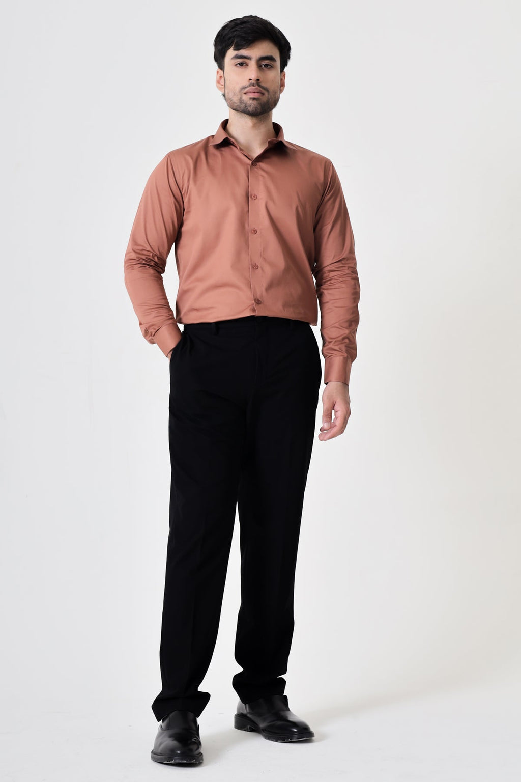 Terracotta Classic shirt - Regular fit