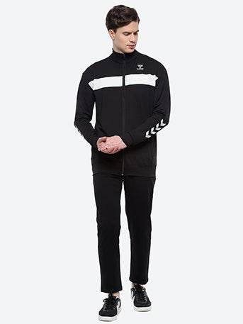 Griz Men's All weather Regular Fit Track Suit - Black