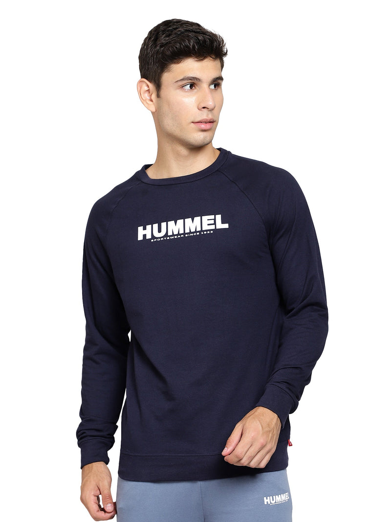 Evion Cotton Poly Sweatshirt - Navy