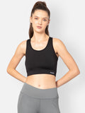 Sia Polyester Bra - Black