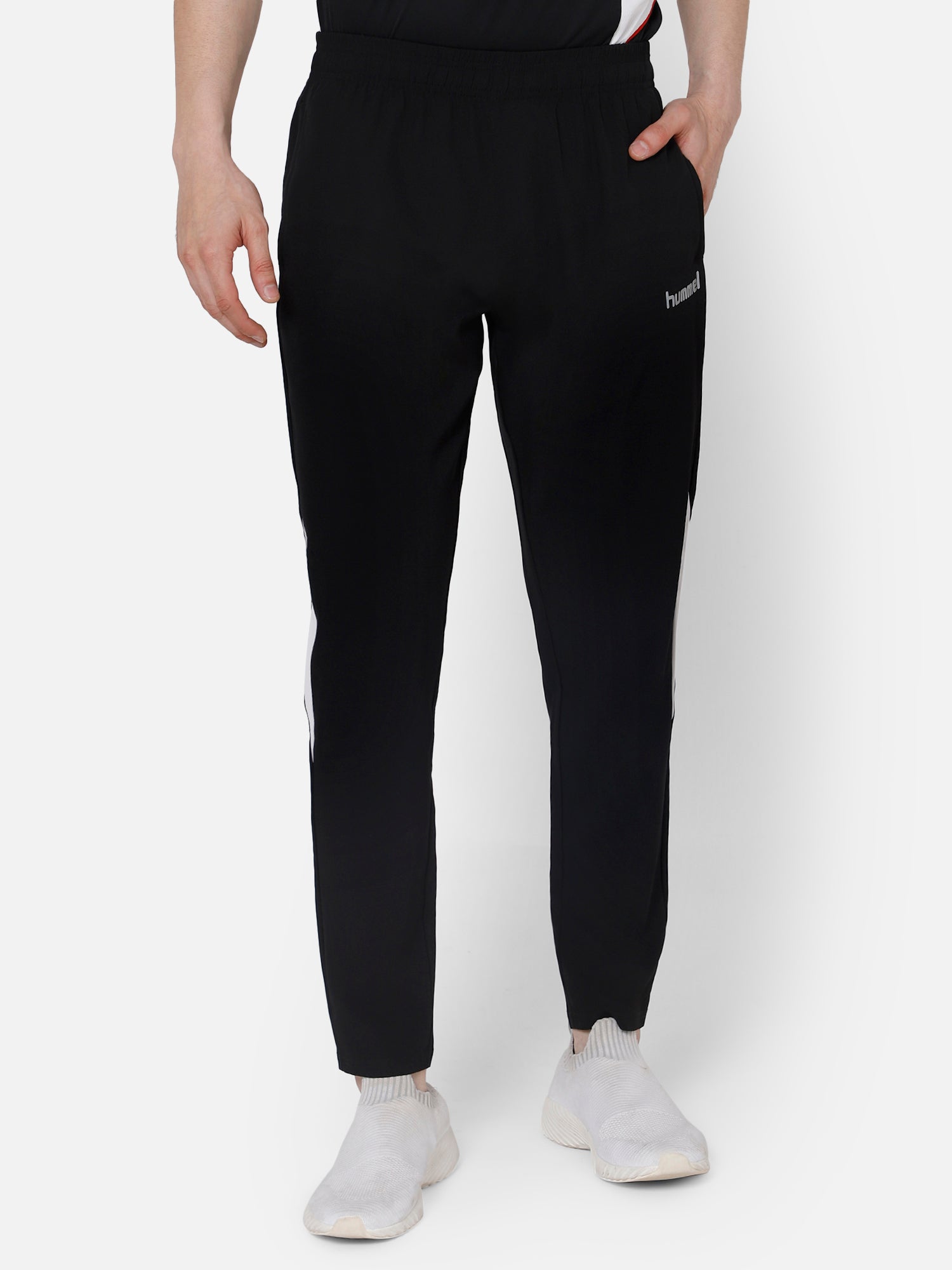 Nico Polyester Track Pant - Black