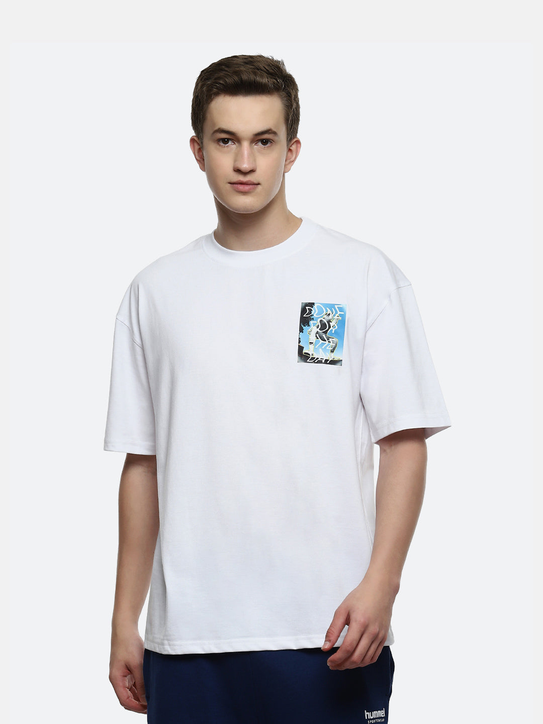 Wrap Oversized T-Shirt - White