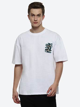 Steeze Oversized T-Shirt - White