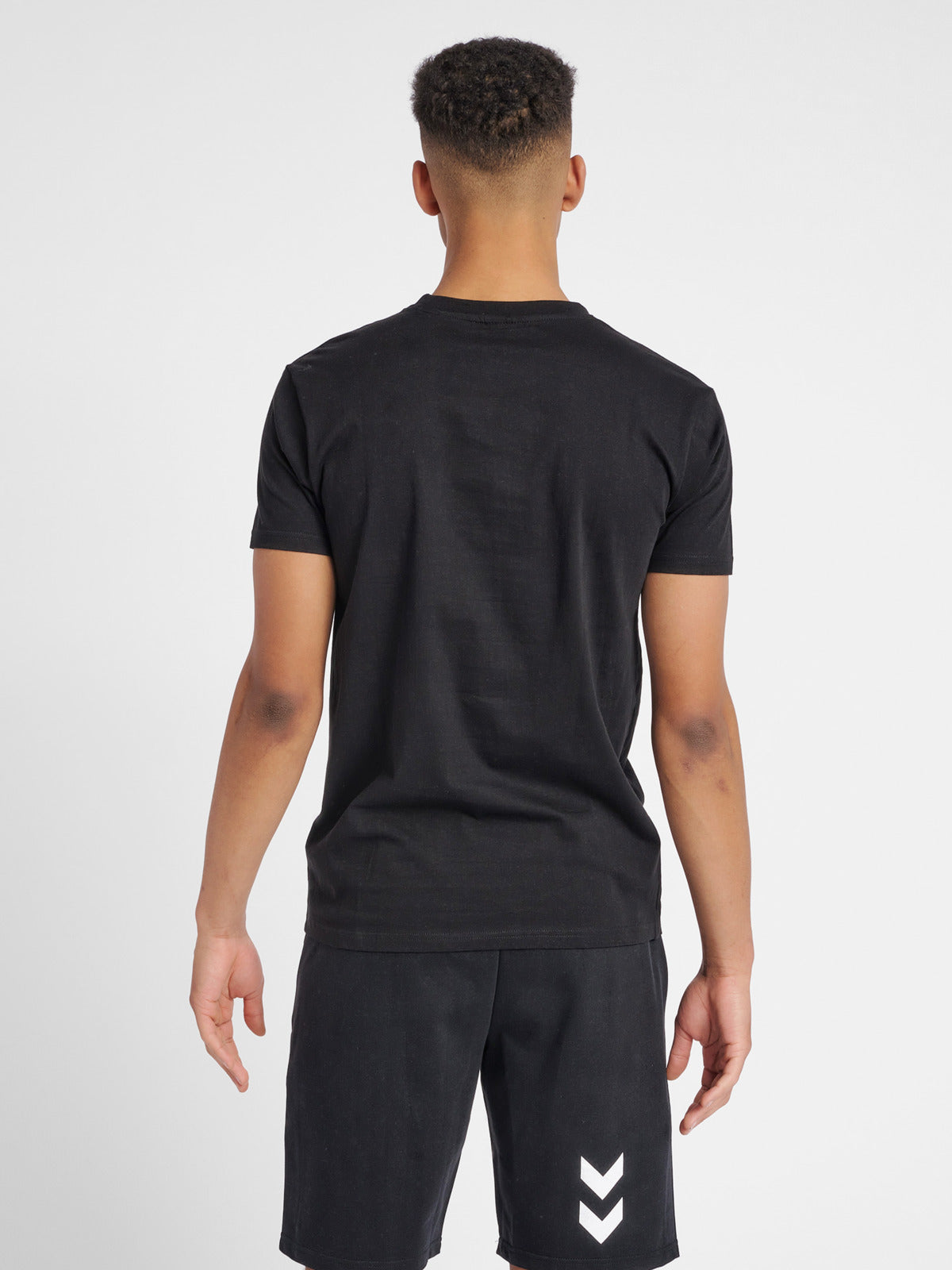 Go Cotton Poly Logo T-Shirt - Black