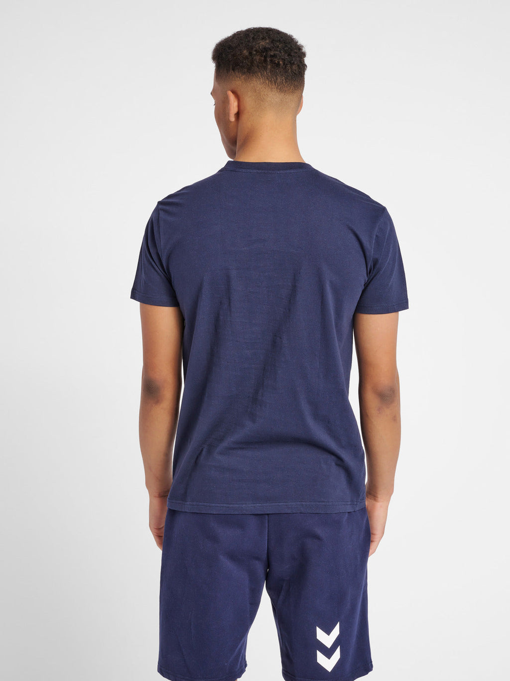 Go Cotton Poly Logo T-Shirt - Blue