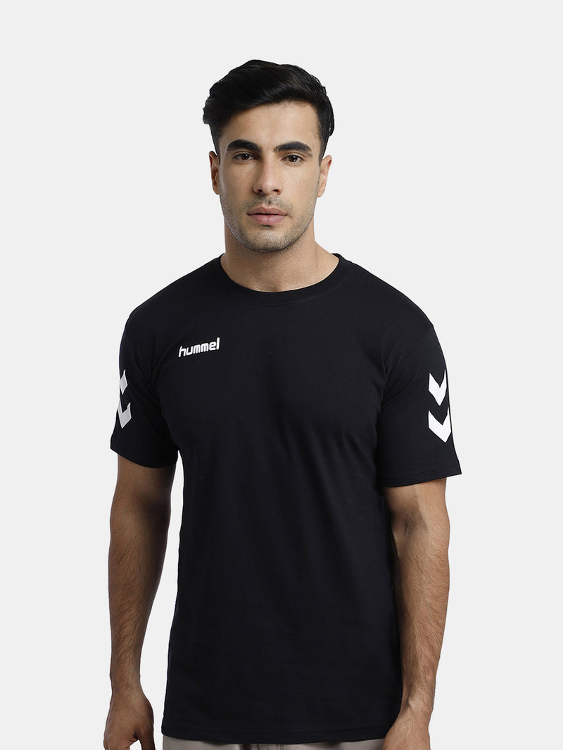 Go Cotton Poly T-Shirt - Black