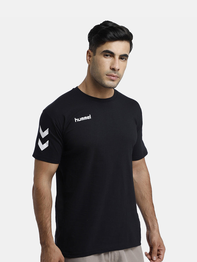 Go Cotton Poly T-Shirt - Black