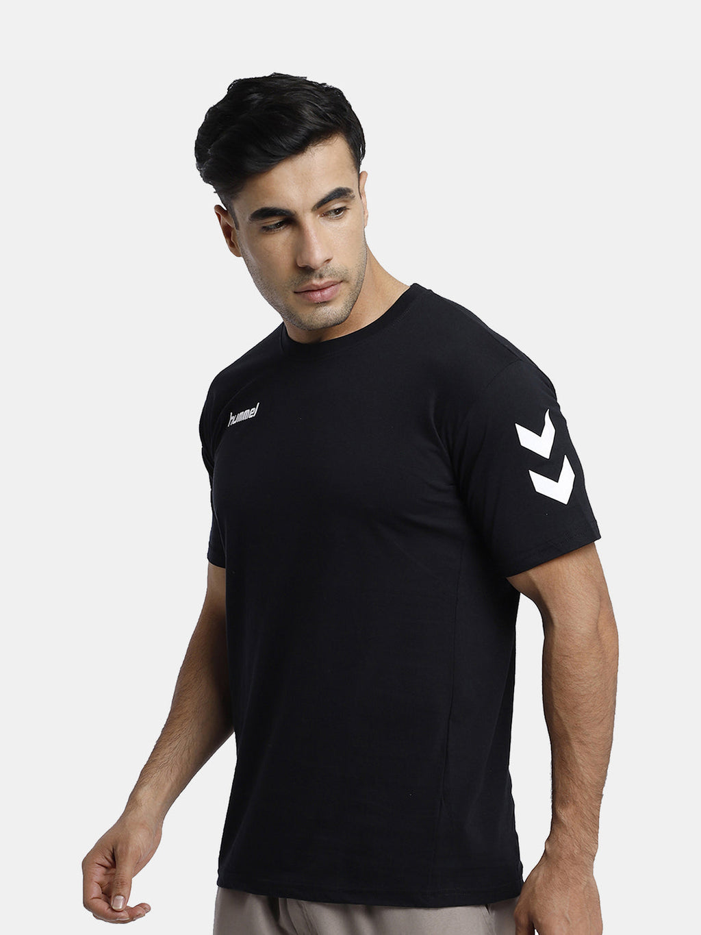 Go Cotton Poly T-Shirt - Black