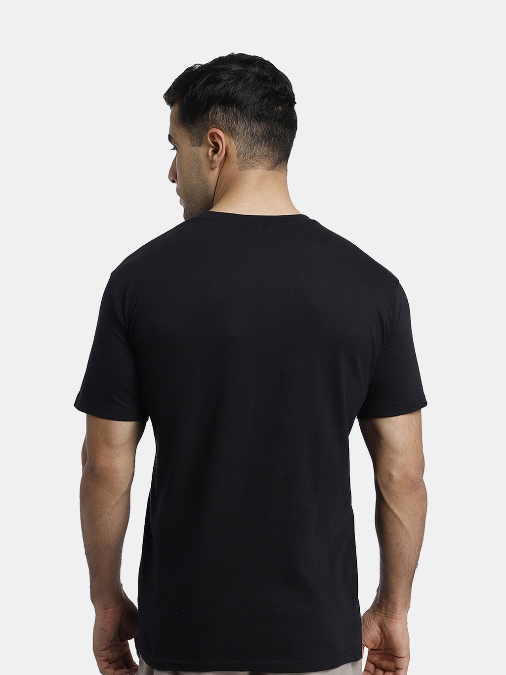 Go Cotton Poly T-Shirt - Black