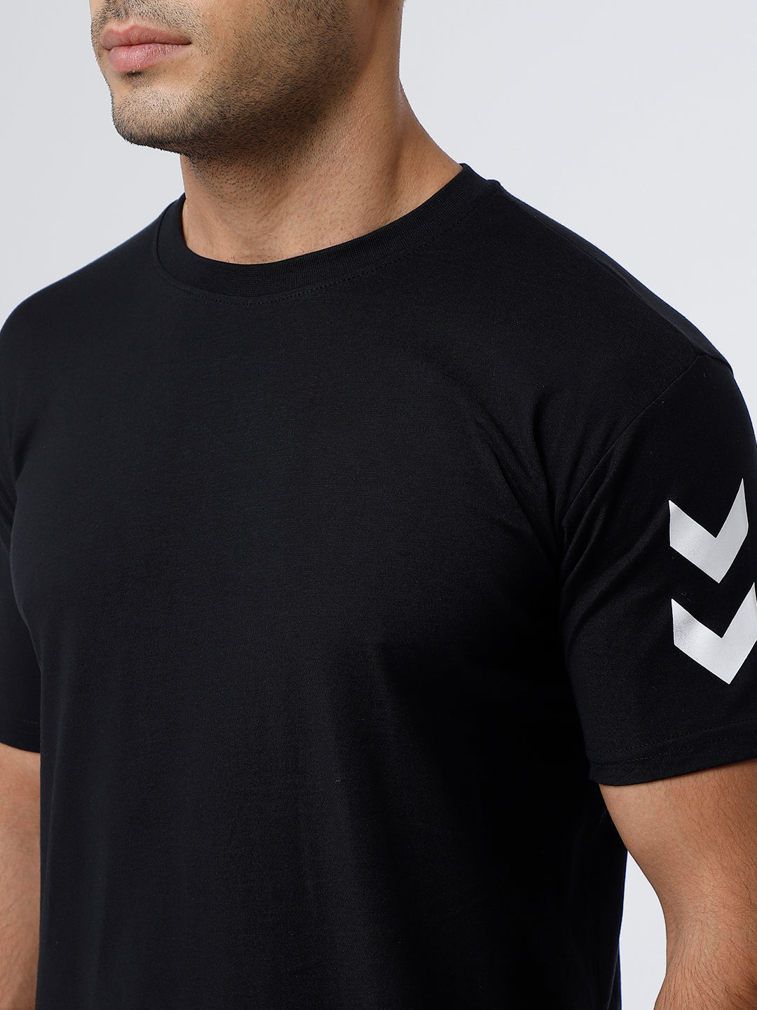Go Cotton Poly T-Shirt - Black