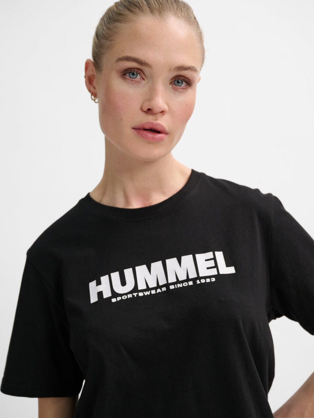 Legacy Cotton Poly T-Shirt - Black