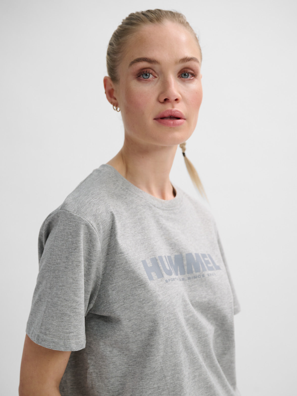 Legacy Cotton Poly T-Shirt - Grey