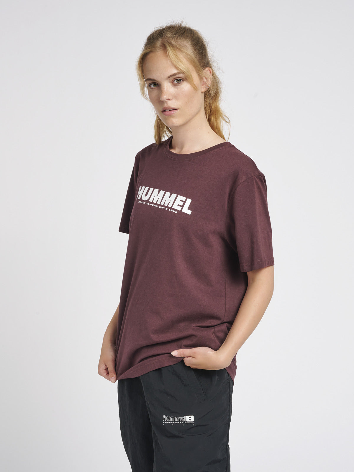 Legacy Cotton Poly T-Shirt - Brown