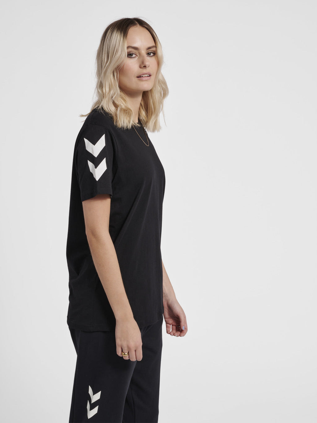 Legacy Cotton Poly T-Shirt - Black