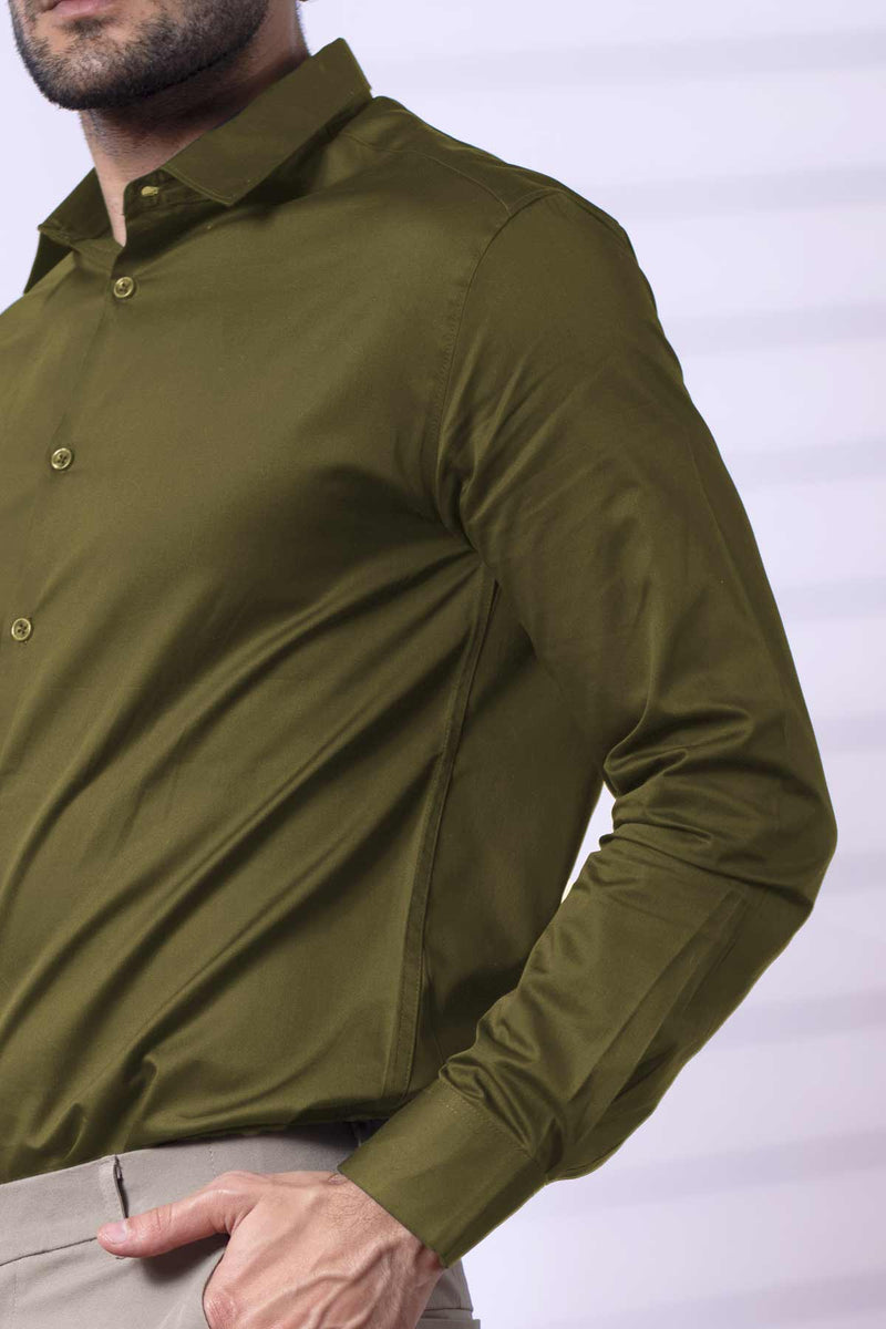 Pickle Green Classic shirt - Regular fit