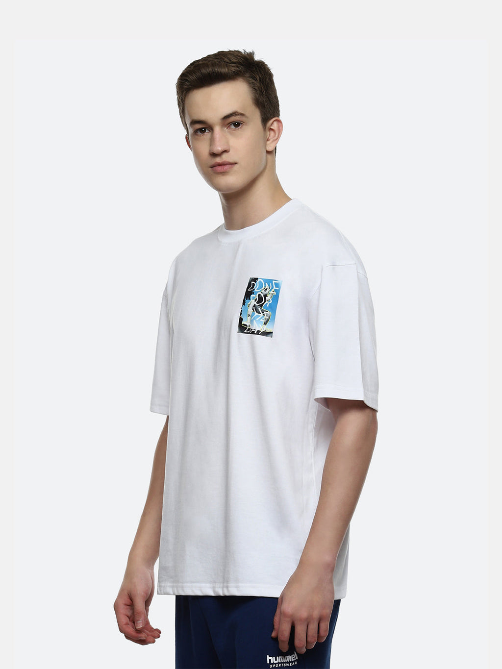 Wrap Oversized T-Shirt - White