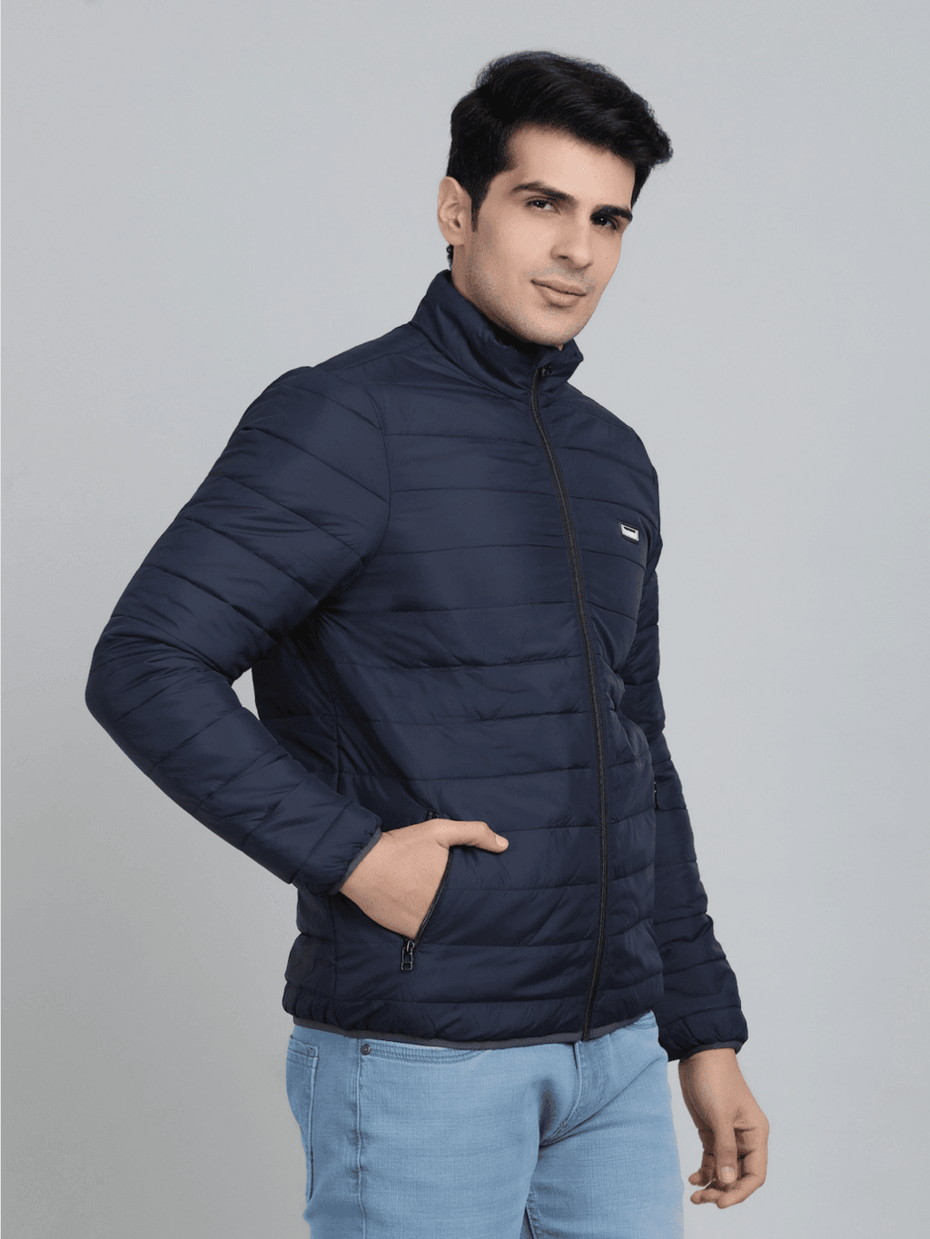 Benne Bomber Jacket - Navy Blue