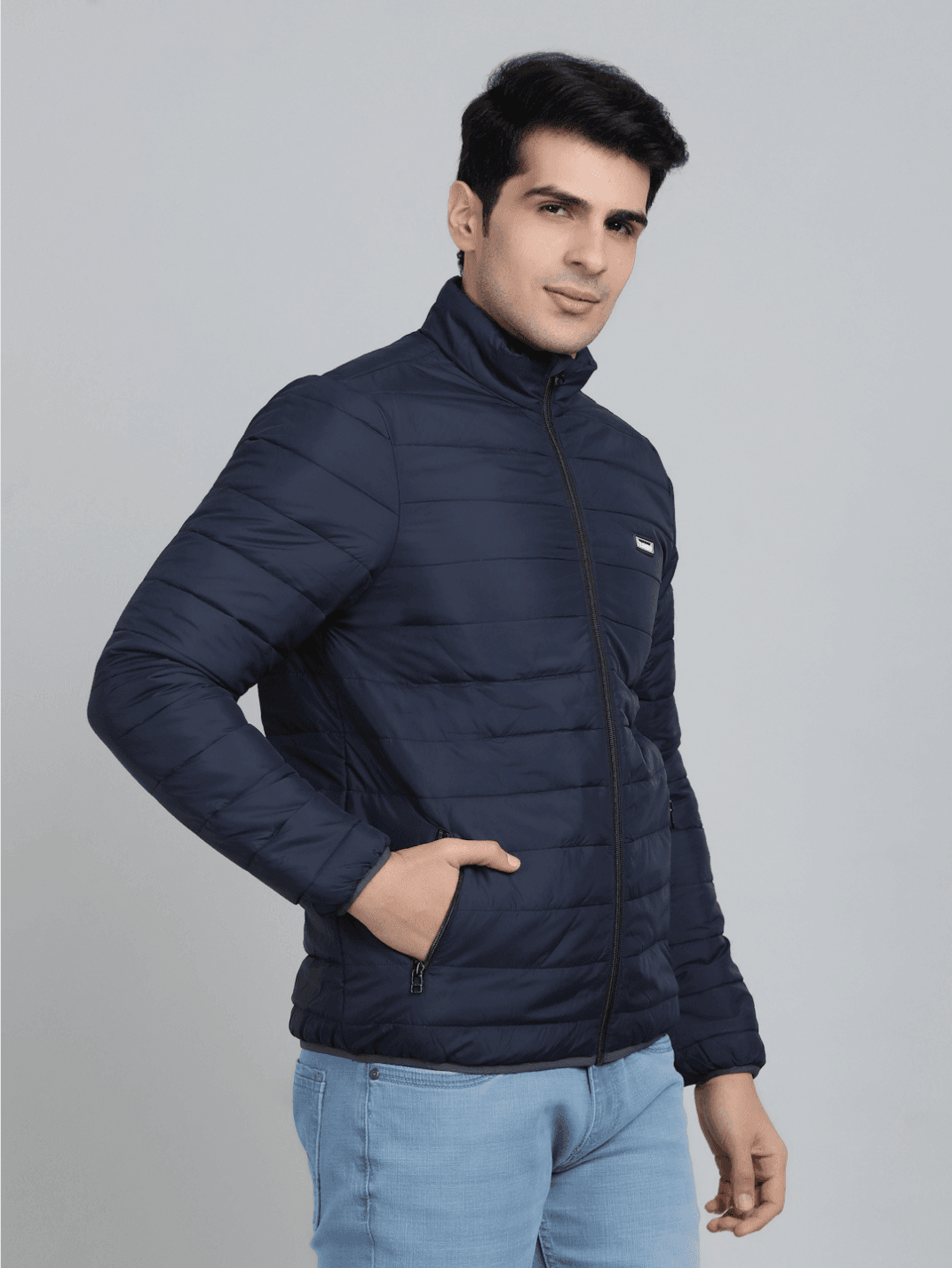 Benne Bomber Jacket - Navy Blue