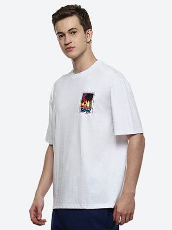 Vacay Oversized T-Shirt - White