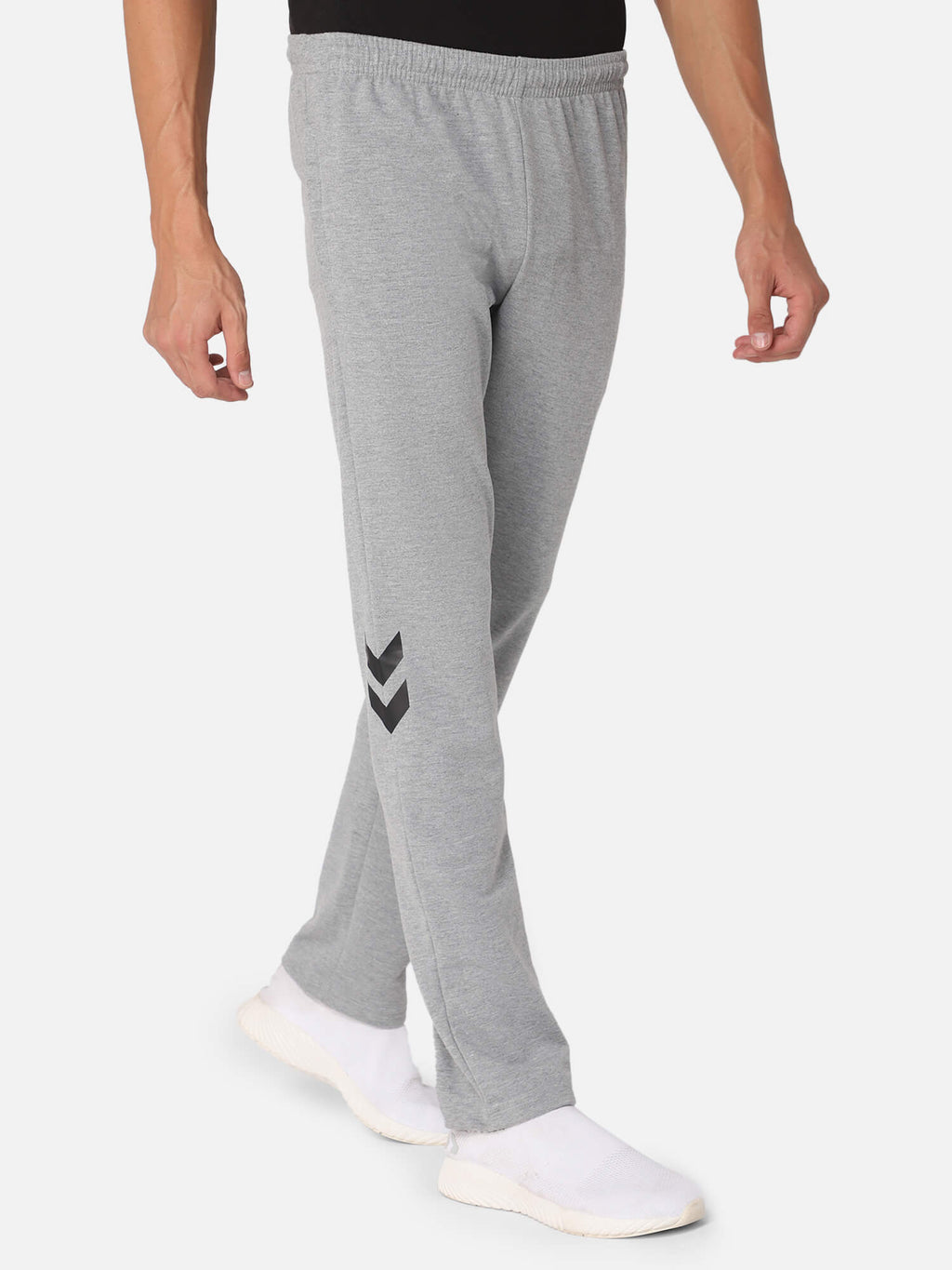 Ray Cotton Poly Tapered Pant - Grey Melange