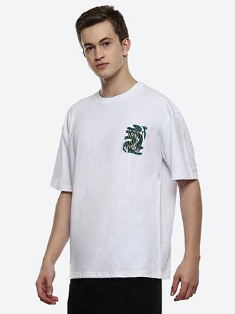 Steeze Oversized T-Shirt - White