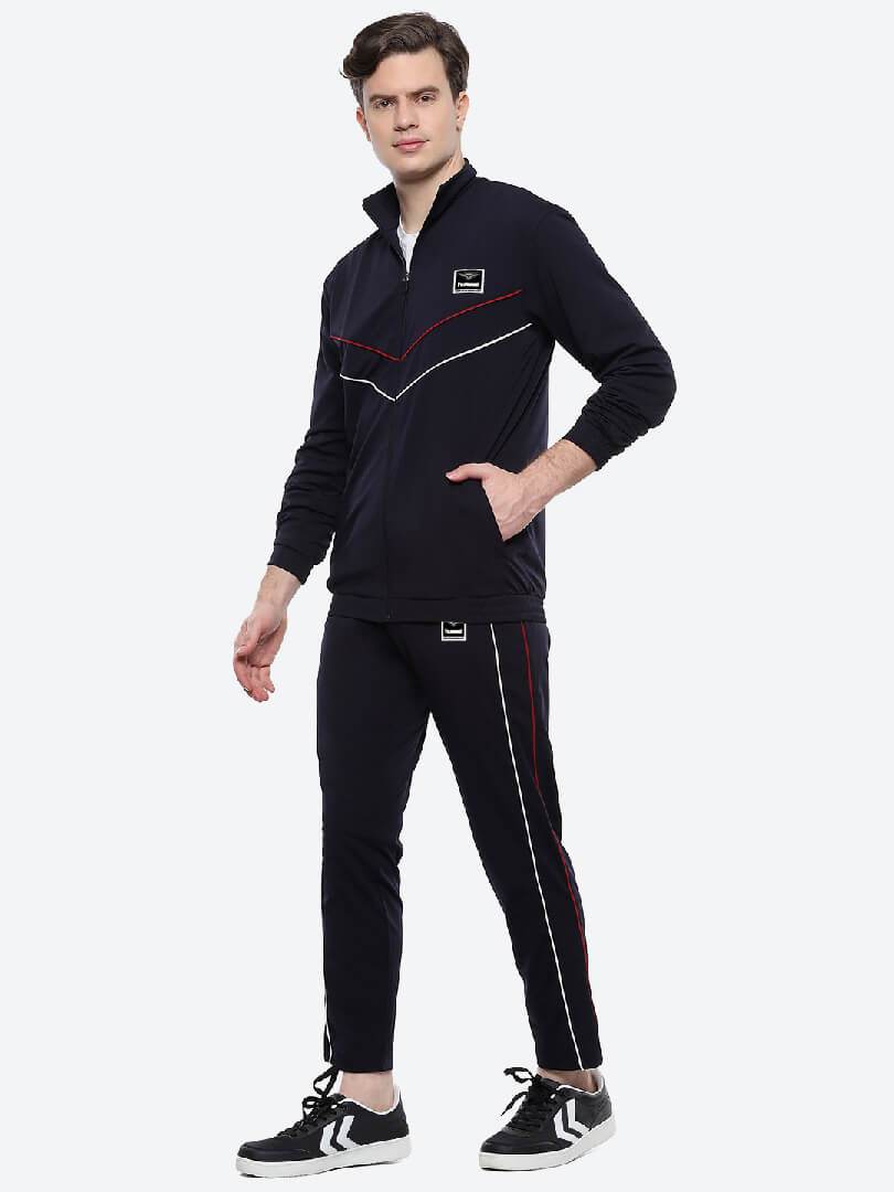 Somb Polyester Spandex Tracksuit - Light Blue