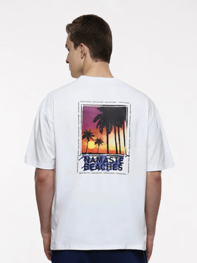 Vacay Oversized T-Shirt - White