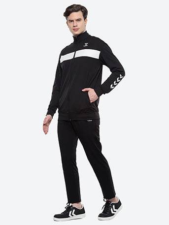 Griz Men's All weather Regular Fit Track Suit - Black