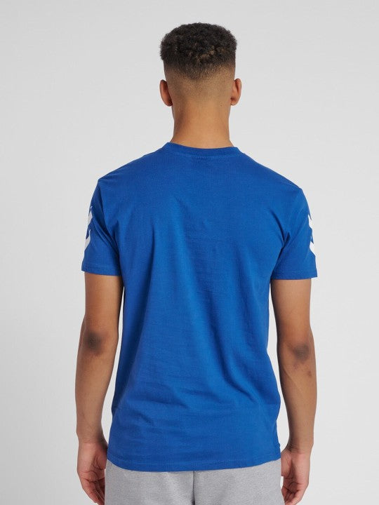 Go Cotton Poly T-Shirt - True Blue