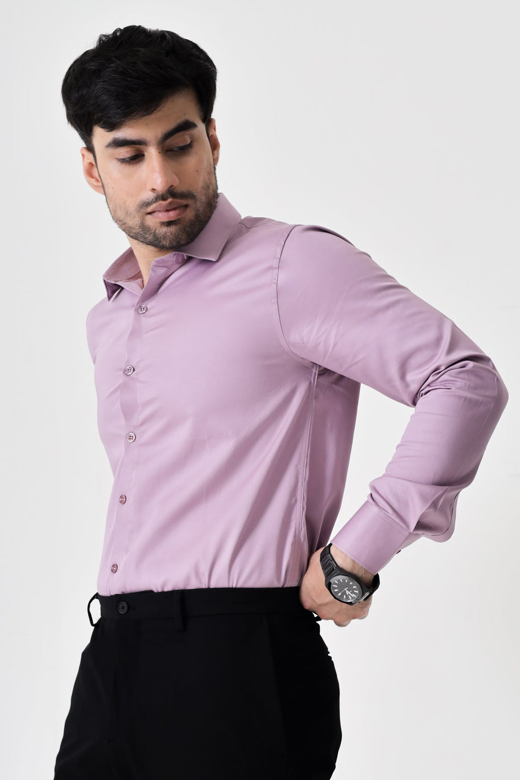 Lilac Classic shirt - Regular fit