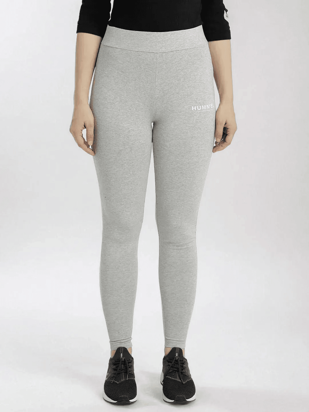 Daily Slim Fit Cotton Elastane Tights - Grey