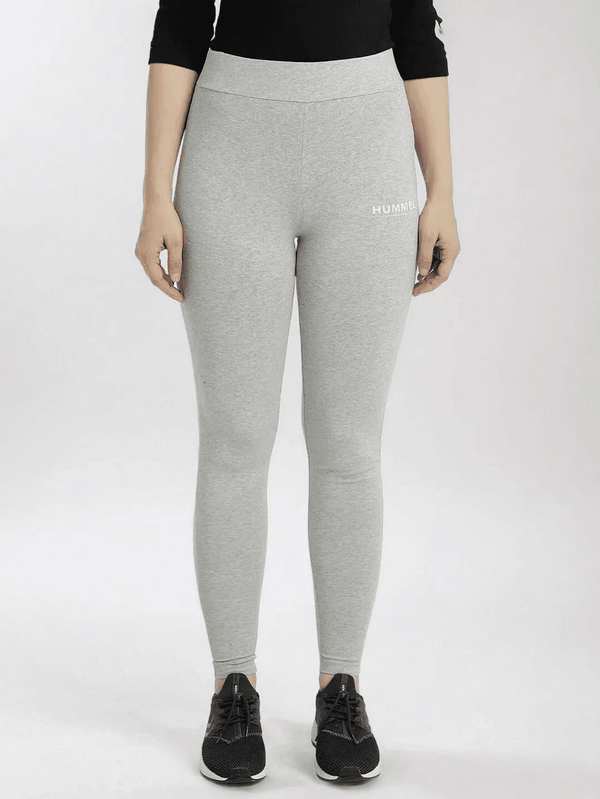 Daily Slim Fit Cotton Elastane Tights - Grey
