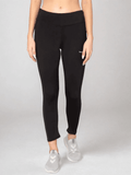 Ailsa Slim Fit Polyester Tights - Black