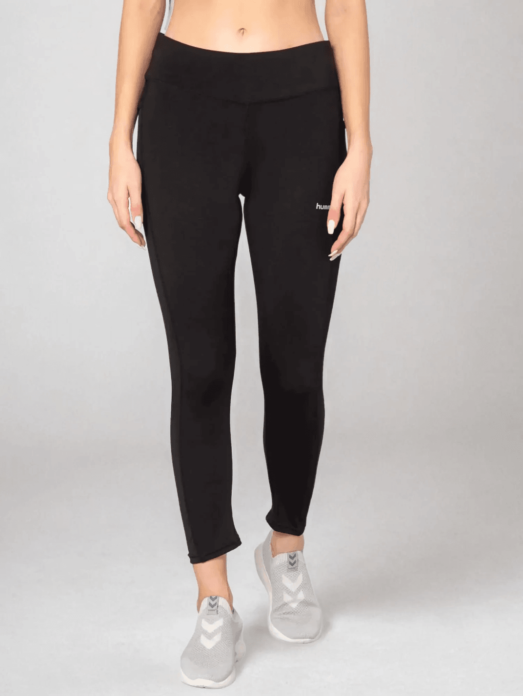 Ailsa Slim Fit Polyester Tights - Black