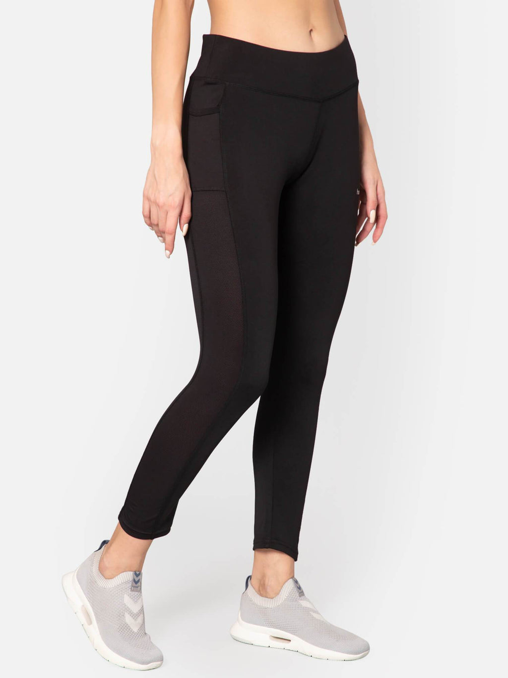 Ailsa Slim Fit Polyester Tights - Black