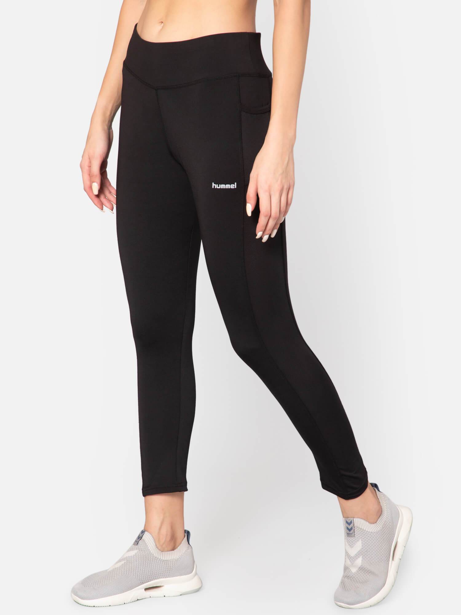 Ailsa Slim Fit Polyester Tights - Black