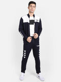 Phoebe Cotton Poly Tracksuit - Navy