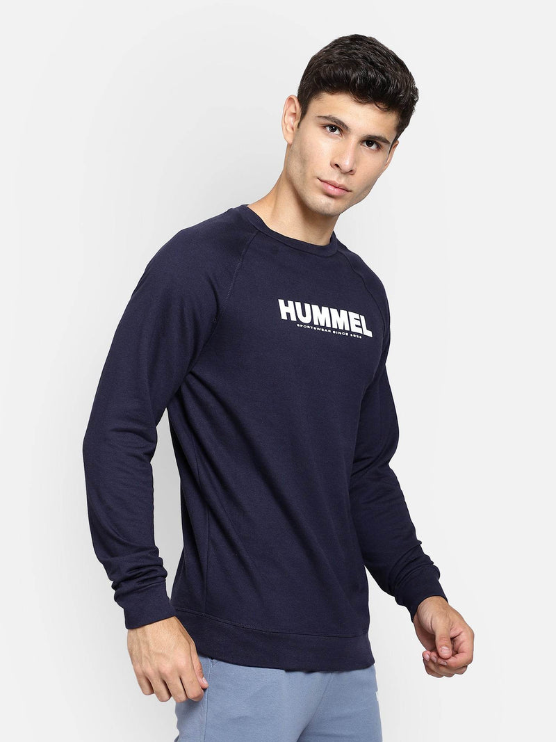 Evion Cotton Poly Sweatshirt - Navy