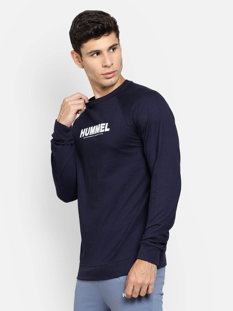 Evion Cotton Poly Sweatshirt - Navy