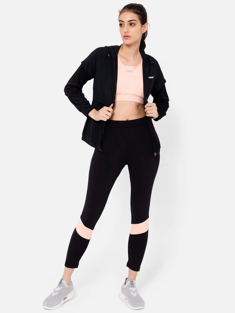 Asnee Polyester Jacket - Black